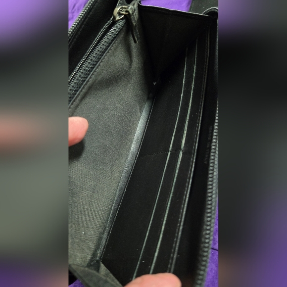 CHANEL Boy Black Quilted Lambskin Zip-around Wallet - Picture 12 of 14